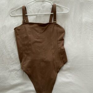 H&M Brown bodysuit